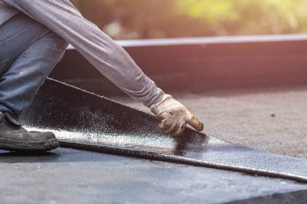 Professional Wet Basement Repair technician working in Carrollton, IL